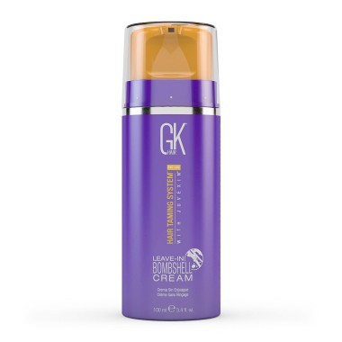 Global Keratin Leave-in bombshell cream Несмываемый кондиционер - крем для блондинистых волос 100 мл. — Makeup market