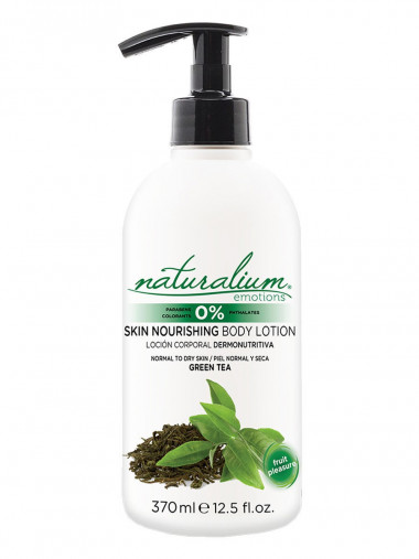 Naturalium Лосьон питательный для тела Зеленый чай 370 мл с дозатором — Makeup market