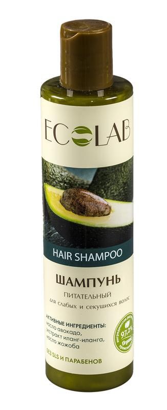Ecolab Шампунь для слабых и секущихся волос &quot;Питательный&quot; — Makeup market