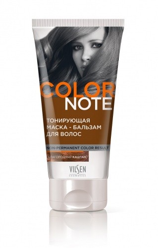 Vilsen Color note Тонирующая маска-бальзам для волос Благородный Каштан 150 мл — Makeup market