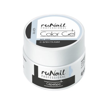 RuNail Цветной УФ-гель для наращивания ногтей 7,5 г — Makeup market