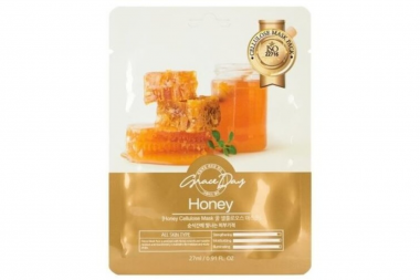 Grace Day Маска тканевая с экстрактом меда Honey cellulose mask 27 мл — Makeup market