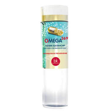 Belkosmex Omega 369 Тоник-балансир для сухой и чувствительной кожи, 200мл — Makeup market