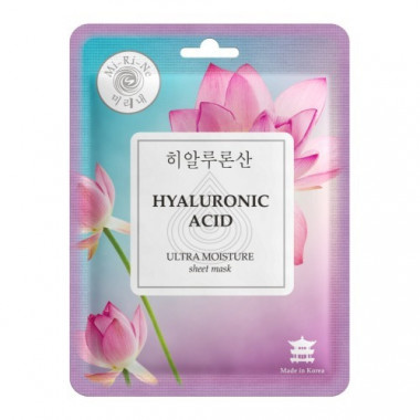 Mi-Ri-Ne Маска тканевая для лица увлажняющая с Гиалуроновой кислотой Hyaluronic 23 гр — Makeup market