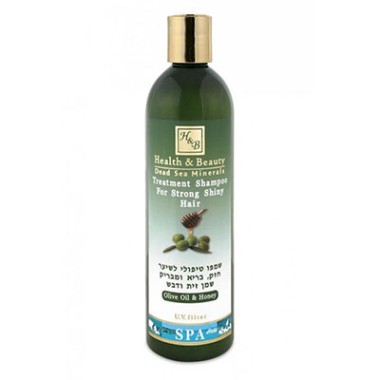 Health&amp;Beauty Шампунь для укрепления и оздоровлени волоc с масло Оливы и Меда — Makeup market
