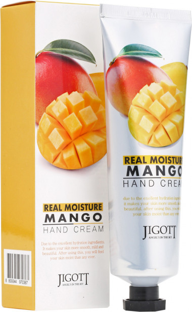 Jigott Real Moisture Mango Hand Cream Крем для рук с манго 100 мл — Makeup market