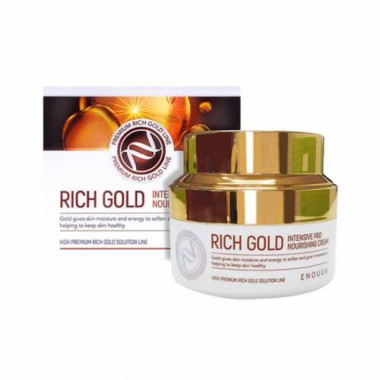 Enough Крем для лица с маточным молочком Rich gold intensive pro nourishing cream 50 мл — Makeup market