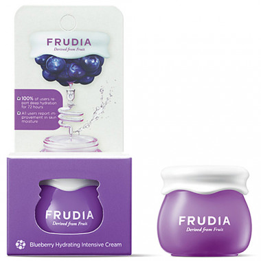 Frudia Крем интенсивно увлажняющий с черникой Blueberry Intensive hydrating cream 10 г — Makeup market
