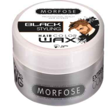 Morfose Color Hair Wax Воск для волос Цветной Черный 100 мл — Makeup market