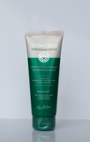 Liv Delano Stem Cells Крем-СКРАБ для лица Обновление кожи 75 г — Makeup market