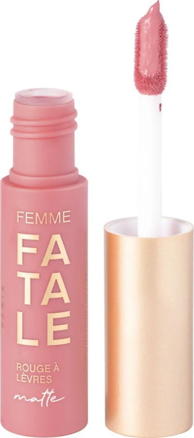 Vivienne Sabo Помада для губ жидкая устойчивая матовая Femme Fatale 01 розовый — Makeup market