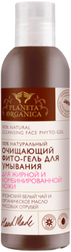 Planeta Organica Гель-фито очищающий для умывания для жирной и комбинированной кожи фото 2 — Makeup market