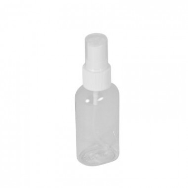 Irisk Бутылочка пластик прозрачная с распылением 50 мл — Makeup market