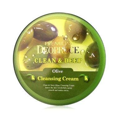 Deoproce Premium Крем для лица очищающий с экстрактом оливы Premium Clean &amp; Deep Olive Cleansing — Makeup market
