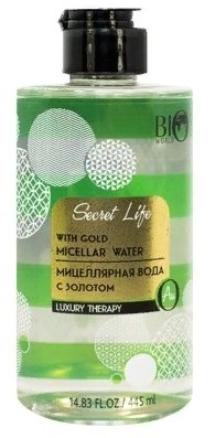 BIO World Secret Life Мицеллярная вода с золотом Luxury Therapy флакон флип-топ 445 мл — Makeup market