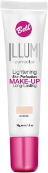 Bell Флюид суперстойкий корректирующий и придающий сияние Illumi Lightening Skin Perfection Make-up фото 2 — Makeup market