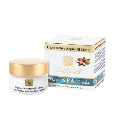 Health&amp;Beauty Крем для лица активный с Аргановым маслом 50 мл — Makeup market
