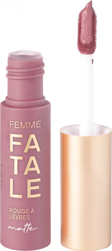 Vivienne Sabo Помада для губ жидкая устойчивая матовая Femme Fatale 04 сливово-розовый — Makeup market
