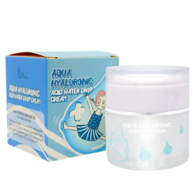 Elizavecca Крем для лица увлажняющий гиалуроновый Aqua Hyaluronic Acid Water Drop Cream 50 мл — Makeup market