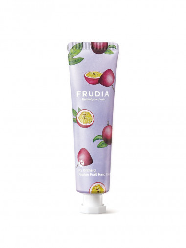 Frudia Крем для рук c маракуйей Squeeze therapy passion fruit hand cream 30 г — Makeup market