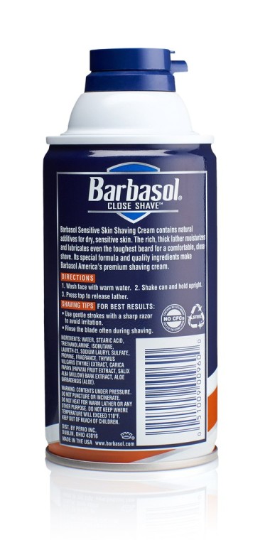 Barbasol Крем-пена для бритья для чувствительной кожи Sensitive Skin Shaving Cream марки Barbasol 283 г — Makeup market