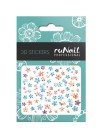 RuNail Наклейки для дизайна ногтей 3D цветы фото 6 — Makeup market