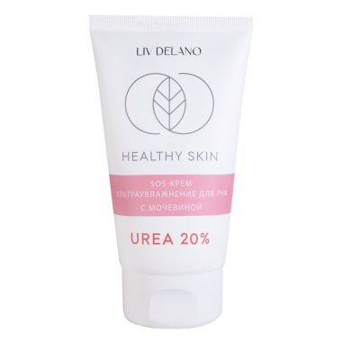 Liv Delano Healthy Skin SOS-Крем Ультраувлажнение для рук с мочевиной 20% 150 г — Makeup market
