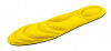 Fudo Kagaku Soft Fit мягкие анатомические стельки с антибактериальным эффектом для спортивной обуви желтые  18-22 см фото 2 — Makeup market