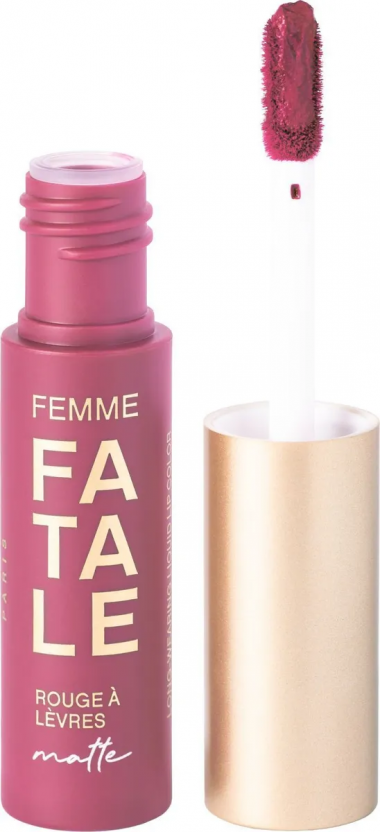 Vivienne Sabo Помада для губ жидкая устойчивая матовая Femme Fatale 08 теплый сливовый — Makeup market