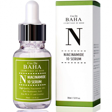 Cos De BAHA Сыворотка противовоспалительная для жирной кожи Niacinamide 10 serum N 30 мл — Makeup market