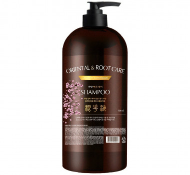 Evas Шампунь с восточными травами Institut-beaute Oriental Root Care Shampoo 750 мл — Makeup market