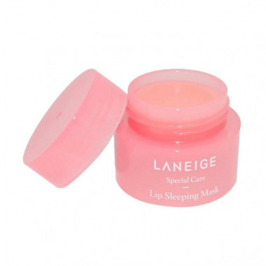 Laneige Маска для губ ночная Lip sleeping mask mini pink 3 мл — Makeup market