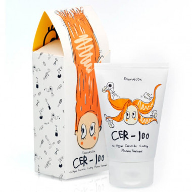 Elizavecca Маска для волос с коллагеном CER-100 Collagen Ceramid Coating Protein Treatment 100 мл — Makeup market