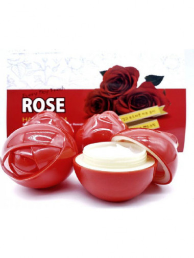 3W Clinic Набор кремов для рук с розой Rose hand cream 30 г 6 шт — Makeup market