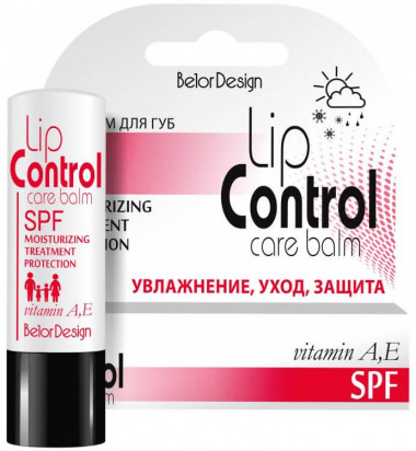 Belor Design Бальзам для губ Lip Control SPF-15 — Makeup market
