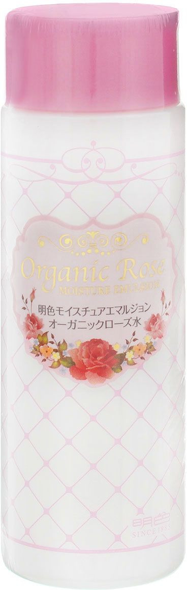 Meishoku Organic Rose Увлажняющая эмульсия с экстрактом дамасской розы 145 ml — Makeup market