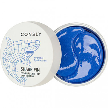 Consly Патчи для глаз с экстрактом акульего плавника Hydrogel shark fin eye patches 60 шт — Makeup market