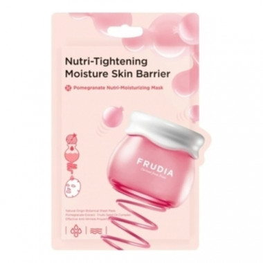 Frudia Маска тканевая для лица с гранатом Pomegranate nutri-moisturizing mask 20 мл — Makeup market