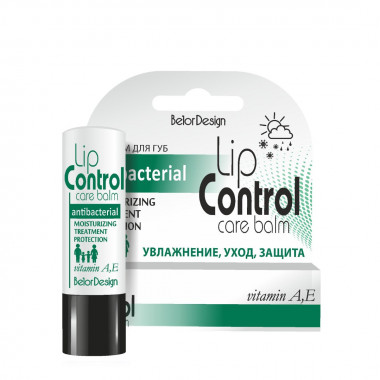 Belor Design Бальзам для губ Lip Control антибактериальный — Makeup market