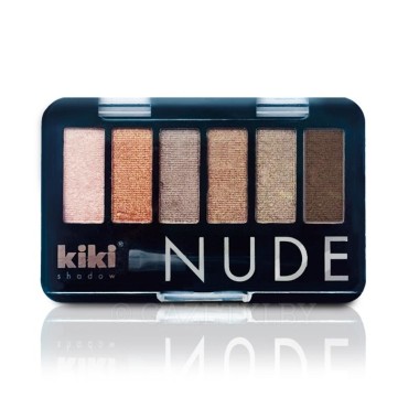 Kiki Тени для век 6 цветные NUDE — Makeup market