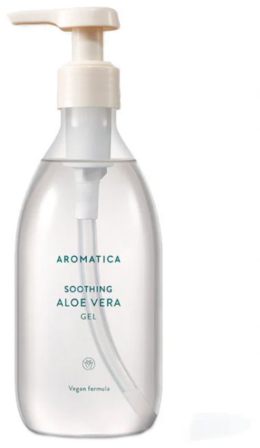 Aromatica Гель алоэ вера органический увлажняющий Soothing aloe vera gel 300 мл — Makeup market