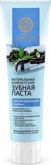 Натура Сиберика Natura Kamchatka Паста зубная для белоснежной улыбки на древесном угле и бамбуке 100 мл фото 1 — Makeup market