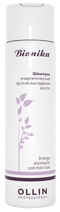 Ollin BioNika Шампунь энергетический против выпадения 250мл — Makeup market