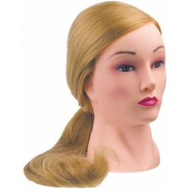 Dewal Голова учебная блондинка, натуральные волосы 50-60 см — Makeup market