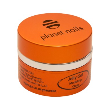 Planet Nails Гель-желе конструирующий прозрачный 30 г — Makeup market