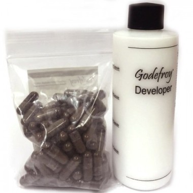 GODEFROY-хна Набор PRO KIT в капсулах для бровей и ресниц (графит) 80 капсул — Makeup market