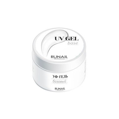 RuNail Базовый УФ-гель 15 г — Makeup market