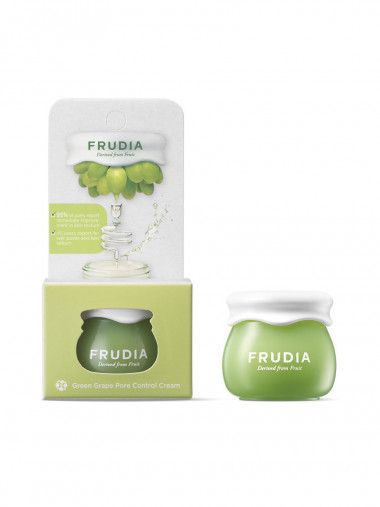 Frudia Крем себорегулирующий с виноградом Green grape pore control cream 10 г — Makeup market