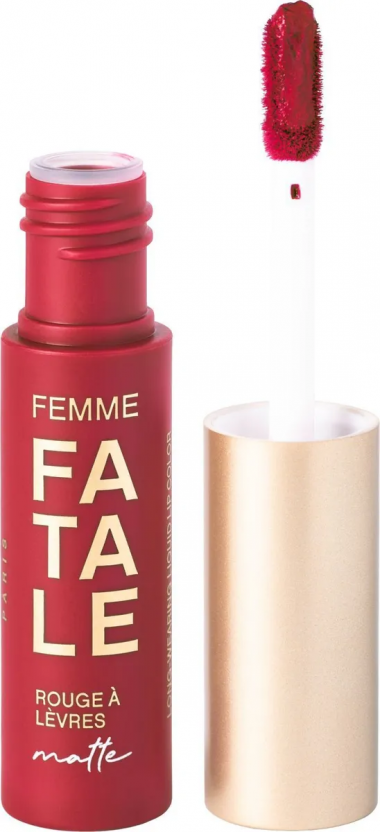 Vivienne Sabo Помада для губ жидкая устойчивая матовая Femme Fatale 15 теплый красный — Makeup market
