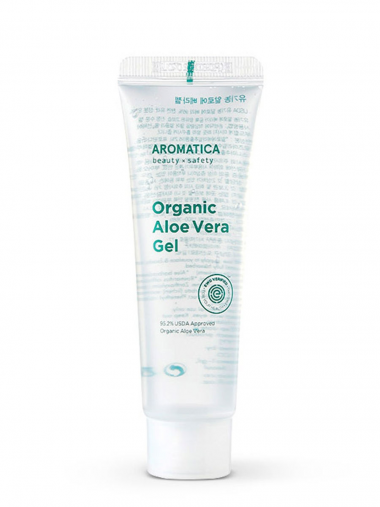 Aromatica Гель алоэ вера органический увлажняющий Organic aloe vera gel 50 мл — Makeup market